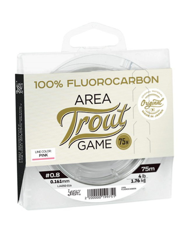 Fiskelina LJ Fluorocarbon AREA TROUT GAME 075